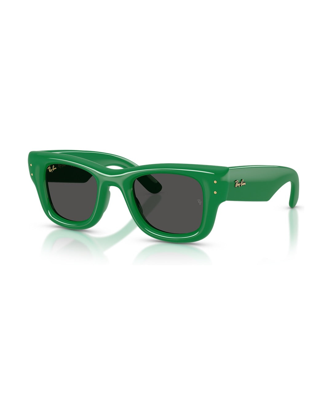 A$AP Rocky Wayfarer Puffer Sunglasses - Green/Ultra Black - Ray-Ban