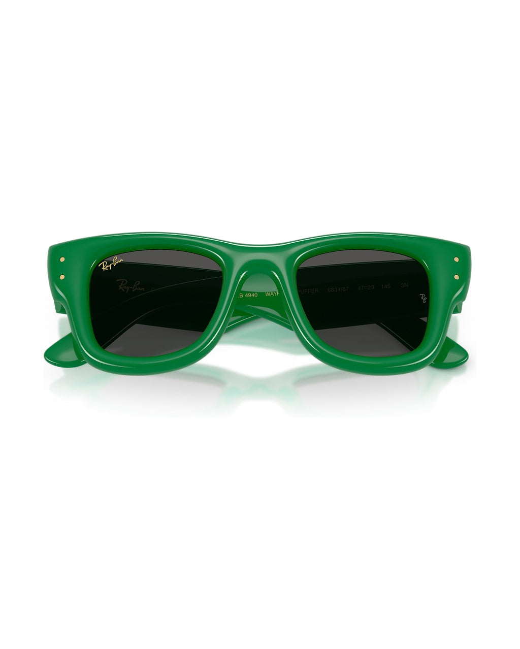 A$AP Rocky Wayfarer Puffer Sunglasses - Green/Ultra Black - Ray-Ban