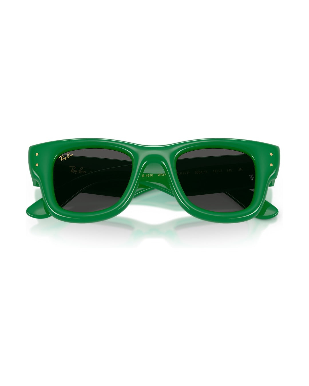 A$AP Rocky Wayfarer Puffer Sunglasses - Green/Ultra Black - Ray-Ban