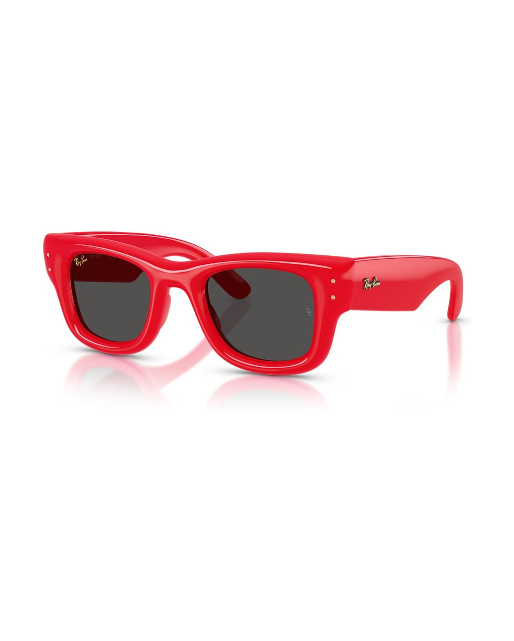 A$AP Rocky Wayfarer Puffer Sunglasses - Red/Ultra Black - Ray-Ban