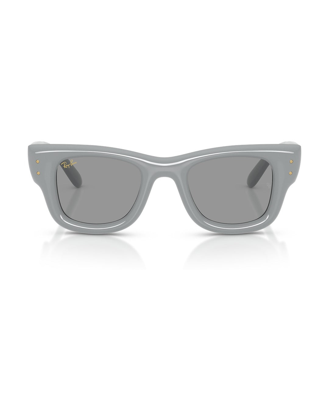 A$AP Rocky Wayfarer Puffer Sunglasses - Solid Grey/Grey - Ray-Ban
