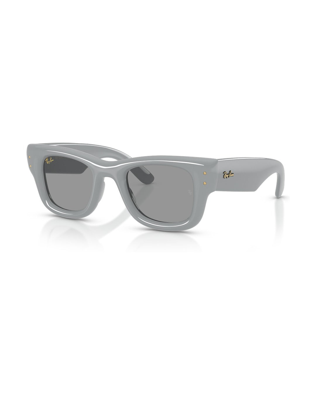 A$AP Rocky Wayfarer Puffer Sunglasses - Solid Grey/Grey - Ray-Ban