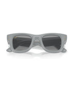 A$AP Rocky Wayfarer Puffer Sunglasses - Solid Grey/Grey - Ray-Ban