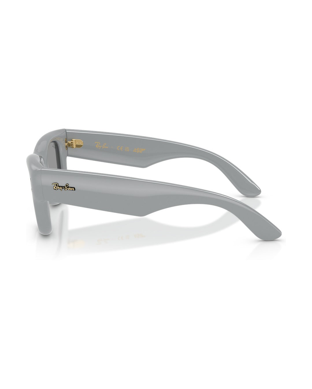 A$AP Rocky Wayfarer Puffer Sunglasses - Solid Grey/Grey - Ray-Ban