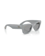 A$AP Rocky Wayfarer Puffer Sunglasses - Solid Grey/Grey - Ray-Ban