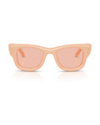 A$AP Rocky Wayfarer Puffer Sunglasses - Solid Nude/Dark Pink - Ray-Ban