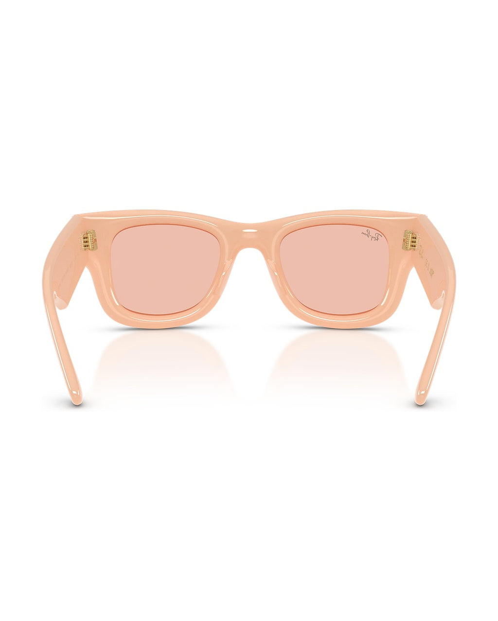 A$AP Rocky Wayfarer Puffer Sunglasses - Solid Nude/Dark Pink - Ray-Ban