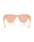 A$AP Rocky Wayfarer Puffer Sunglasses - Solid Nude/Dark Pink - Ray-Ban