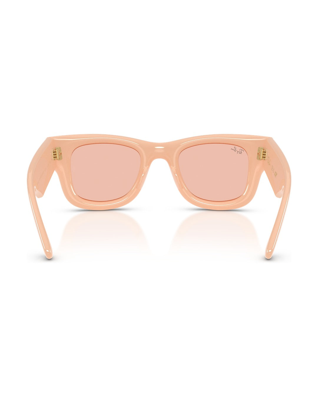 A$AP Rocky Wayfarer Puffer Sunglasses - Solid Nude/Dark Pink - Ray-Ban
