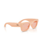 A$AP Rocky Wayfarer Puffer Sunglasses - Solid Nude/Dark Pink - Ray-Ban