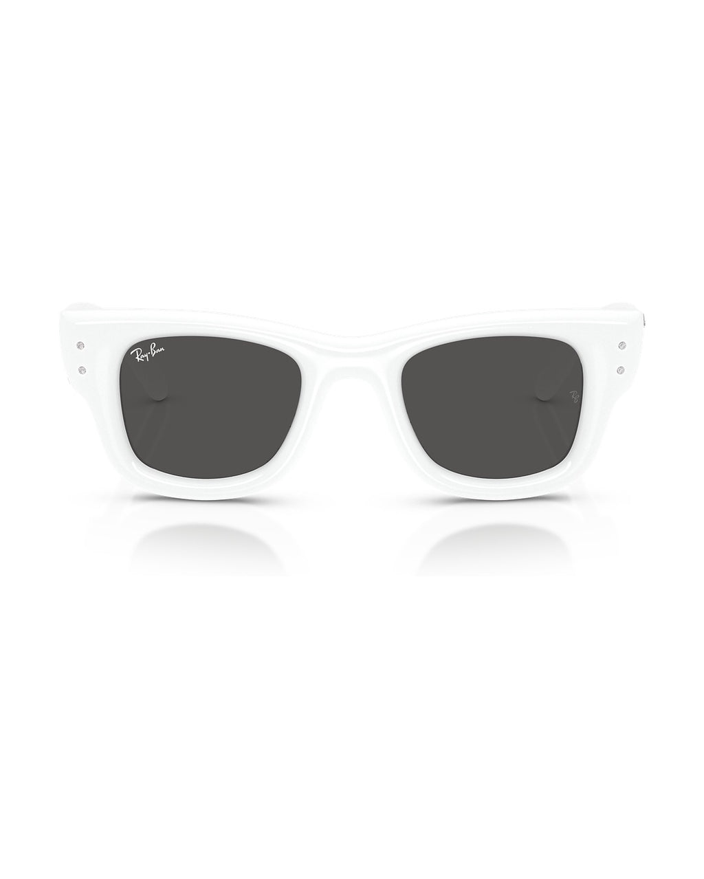 Wayfarer Puffer Sunglasses - White & Strass/Ultra Black - Ray-Ban