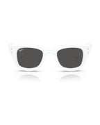 Wayfarer Puffer Sunglasses - White & Strass/Ultra Black - Ray-Ban