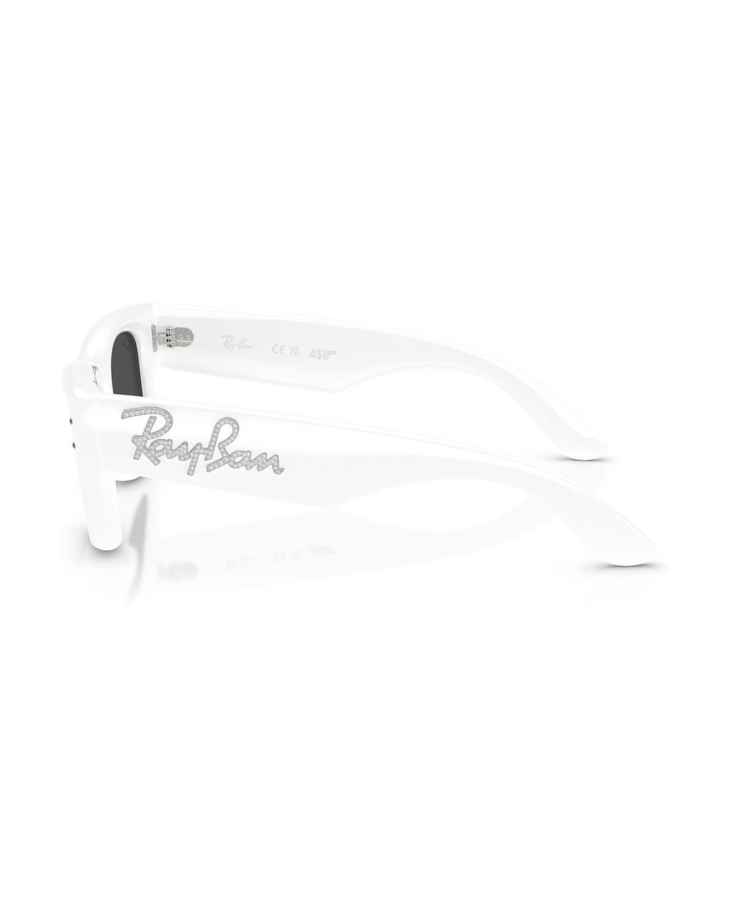 Wayfarer Puffer Sunglasses - White & Strass/Ultra Black - Ray-Ban
