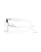 Wayfarer Puffer Sunglasses - White & Strass/Ultra Black - Ray-Ban