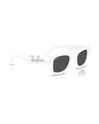 Wayfarer Puffer Sunglasses - White & Strass/Ultra Black - Ray-Ban