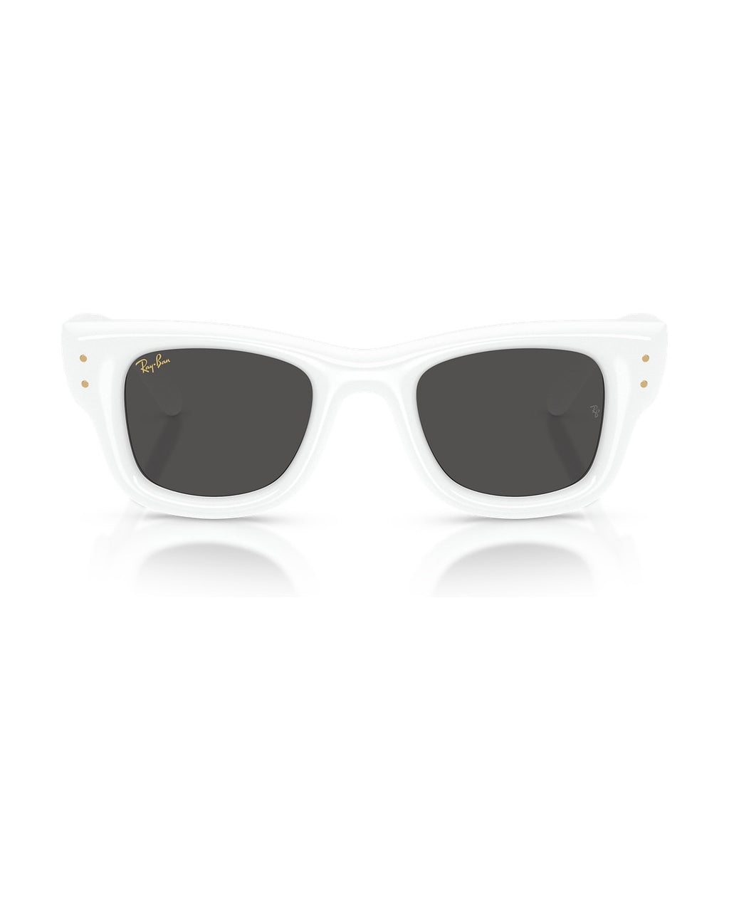 A$AP Rocky Wayfarer Puffer Sunglasses - White/Ultra Black - Ray-Ban