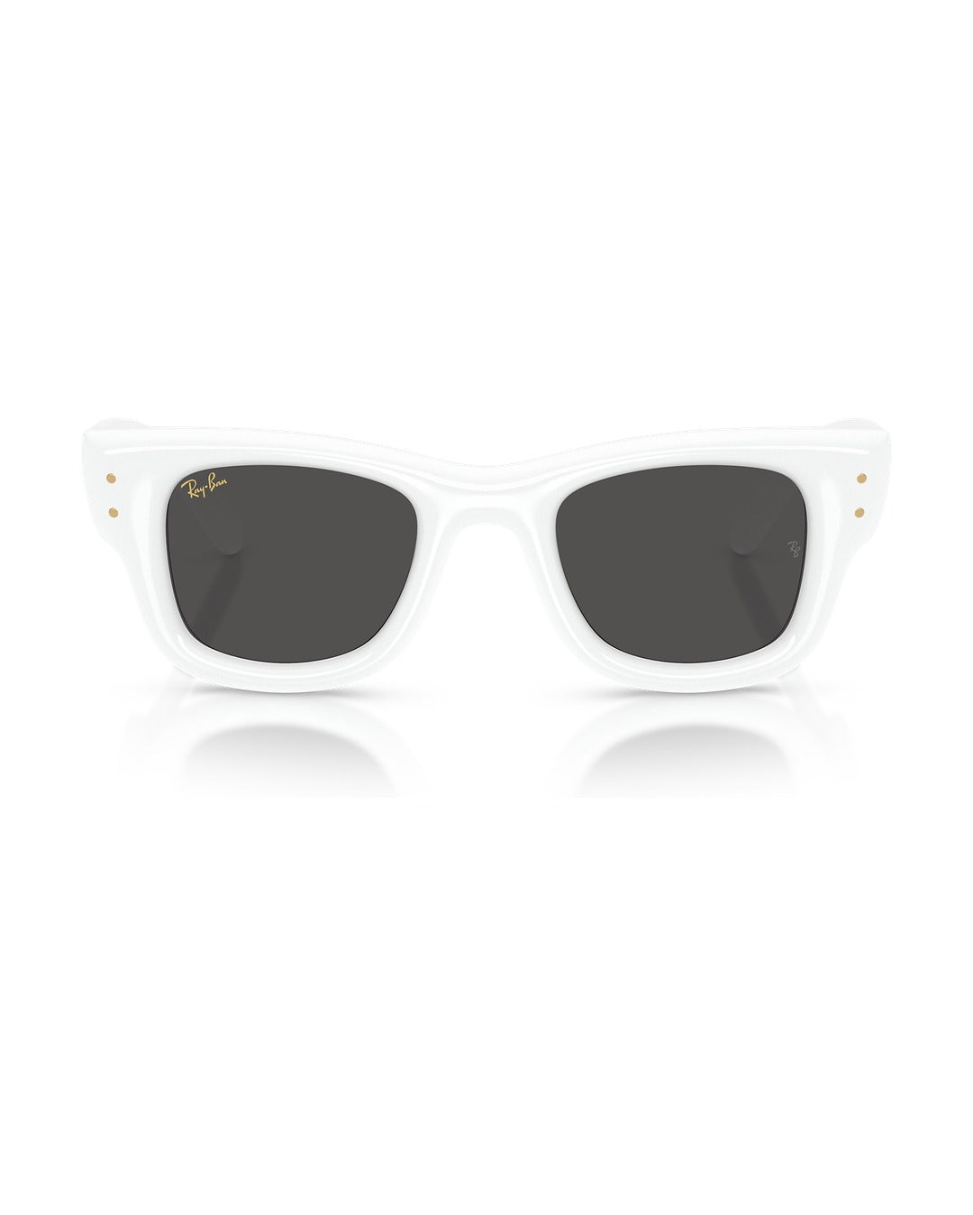 A$AP Rocky Wayfarer Puffer Sunglasses - White/Ultra Black - Ray-Ban