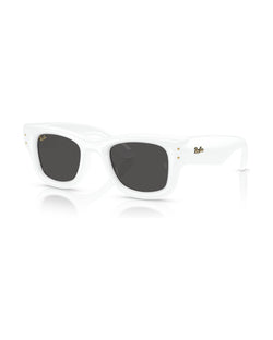 A$AP Rocky Wayfarer Puffer Sunglasses - White/Ultra Black - Ray-Ban