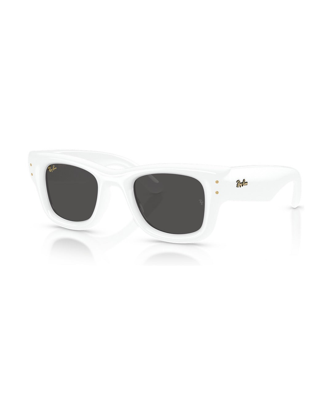 A$AP Rocky Wayfarer Puffer Sunglasses - White/Ultra Black - Ray-Ban