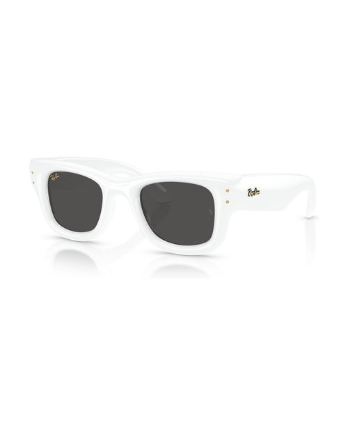 A$AP Rocky Wayfarer Puffer Sunglasses - White/Ultra Black - Ray-Ban