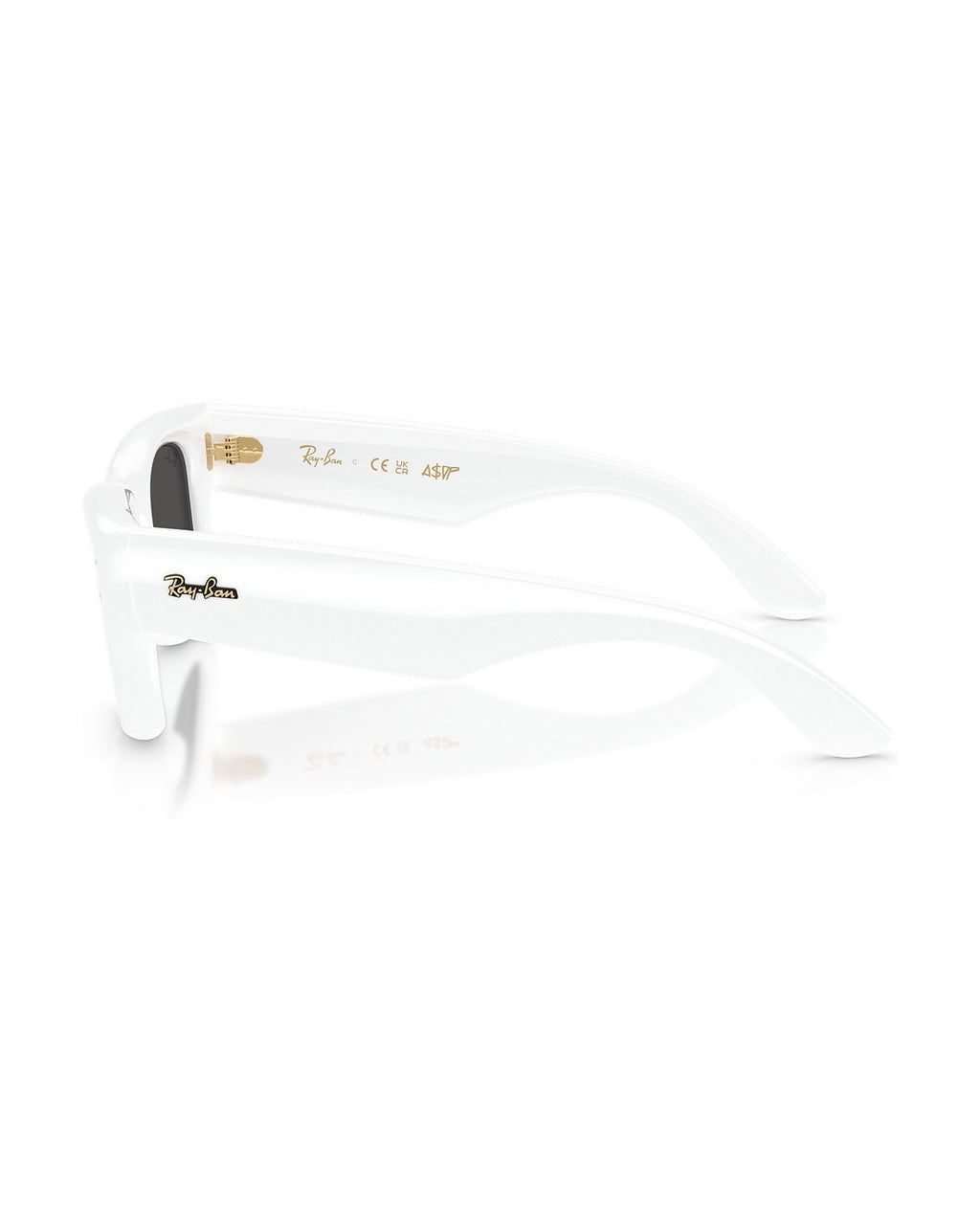 A$AP Rocky Wayfarer Puffer Sunglasses - White/Ultra Black - Ray-Ban