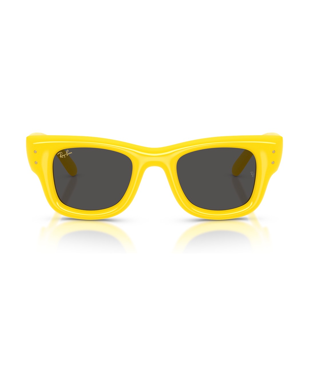 A$AP Rocky Wayfarer Puffer Sunglasses - Yellow/Ultra Black - Ray-Ban