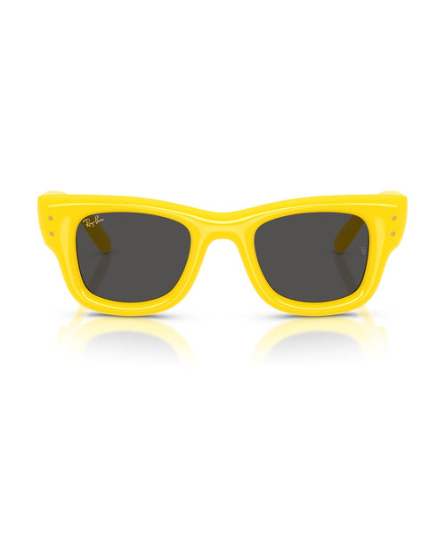 A$AP Rocky Wayfarer Puffer Sunglasses - Yellow/Ultra Black - Ray-Ban