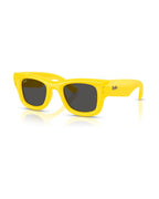 A$AP Rocky Wayfarer Puffer Sunglasses - Yellow/Ultra Black - Ray-Ban