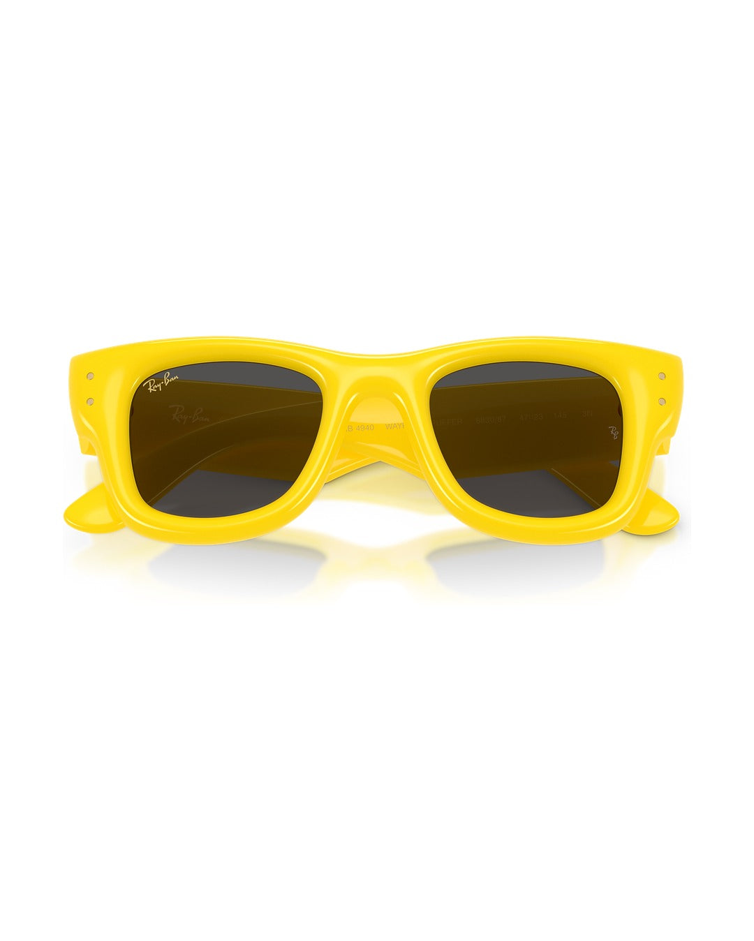 A$AP Rocky Wayfarer Puffer Sunglasses - Yellow/Ultra Black - Ray-Ban