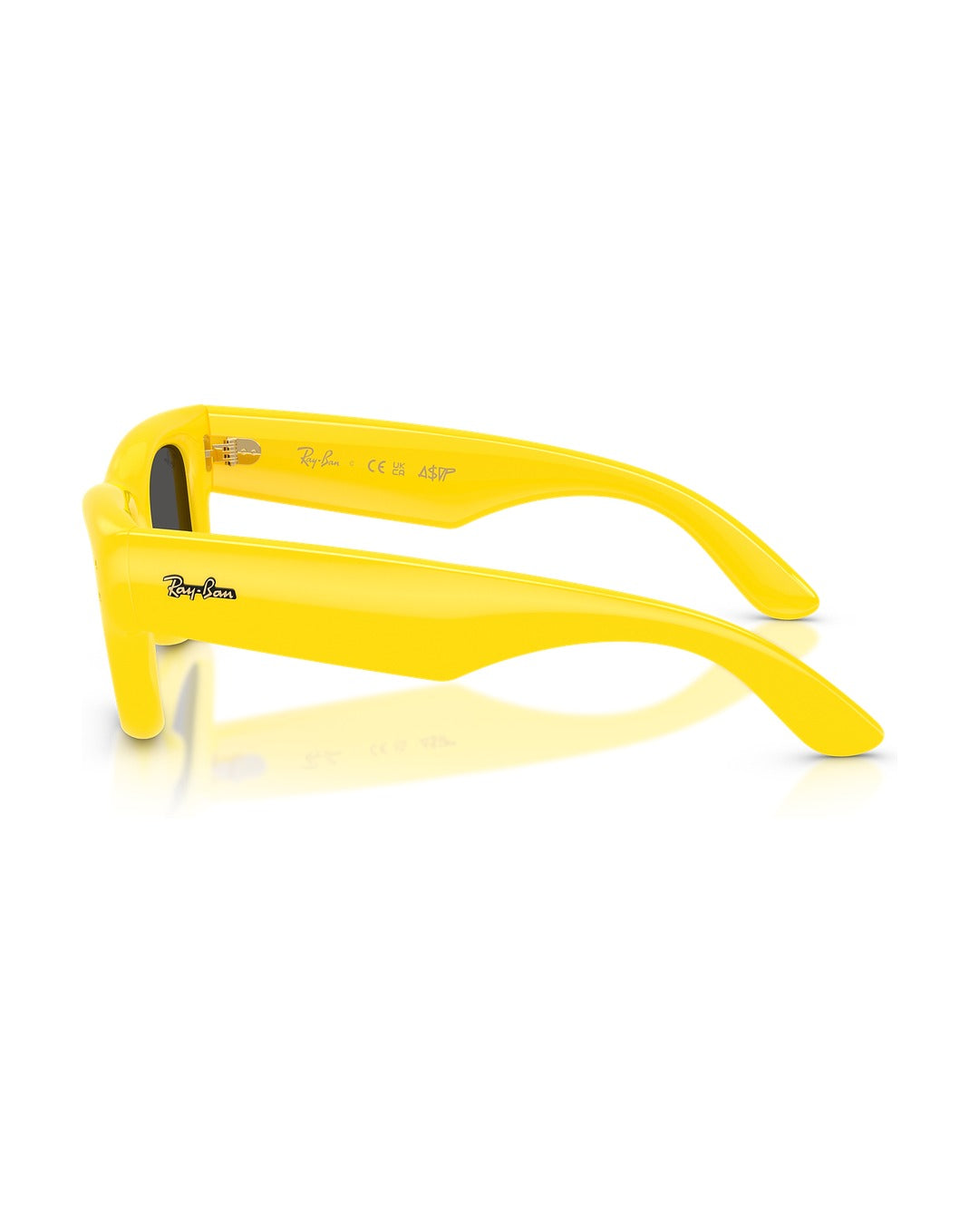 A$AP Rocky Wayfarer Puffer Sunglasses - Yellow/Ultra Black - Ray-Ban