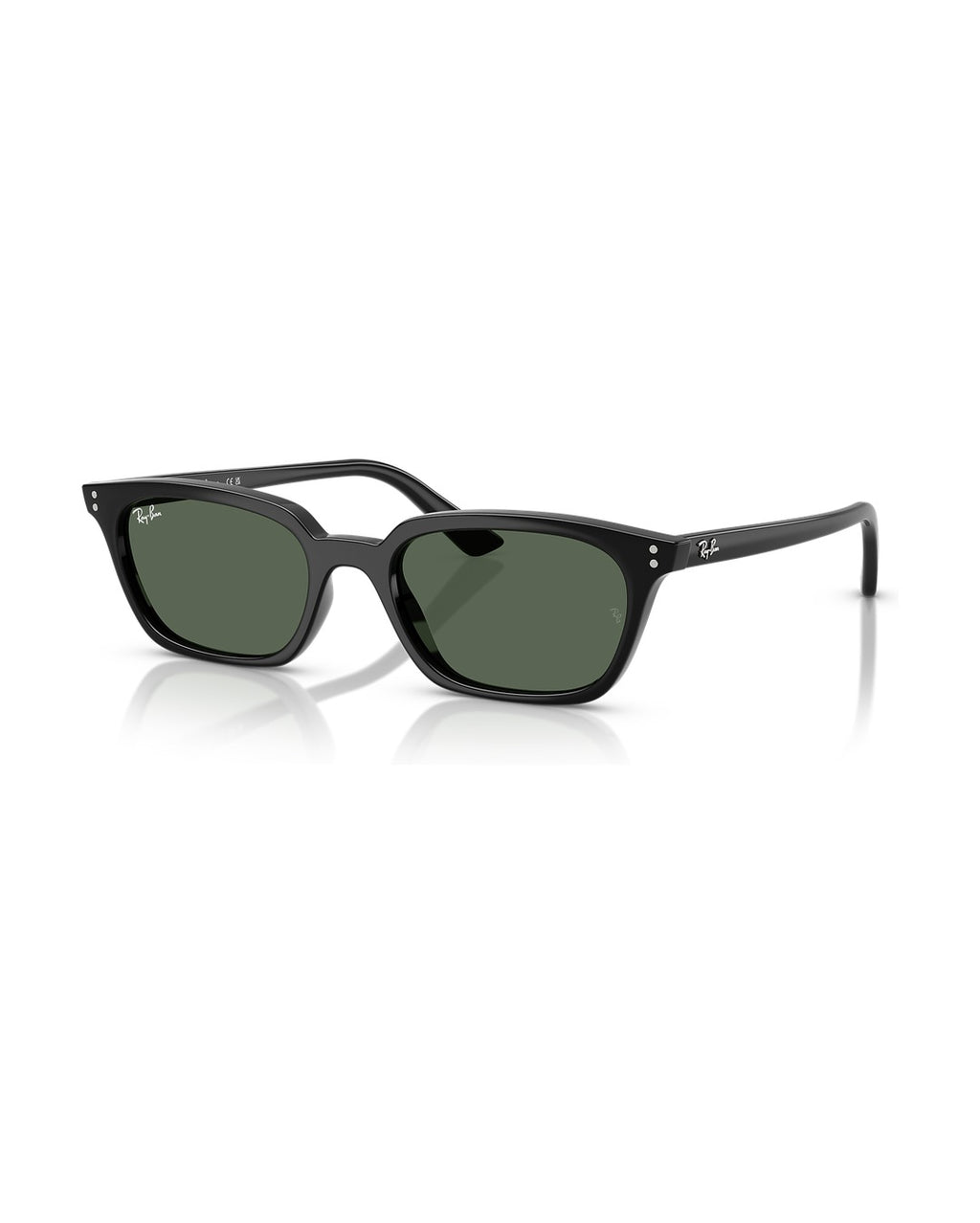 Zaya Sunglasses - Black/Dark Green - Ray-Ban