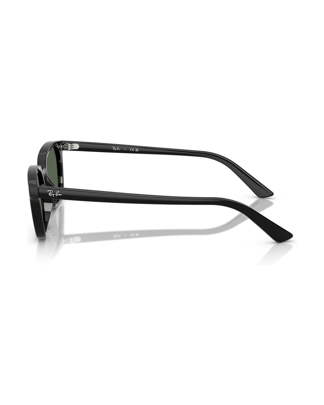 Zaya Sunglasses - Black/Dark Green - Ray-Ban