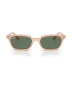 Zaya Sunglasses - Cloudy Natural Pink/Dark Green - Ray-Ban