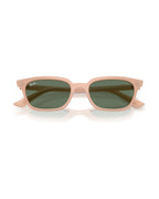 Zaya Sunglasses - Cloudy Natural Pink/Dark Green - Ray-Ban
