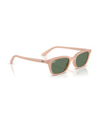 Zaya Sunglasses - Cloudy Natural Pink/Dark Green - Ray-Ban