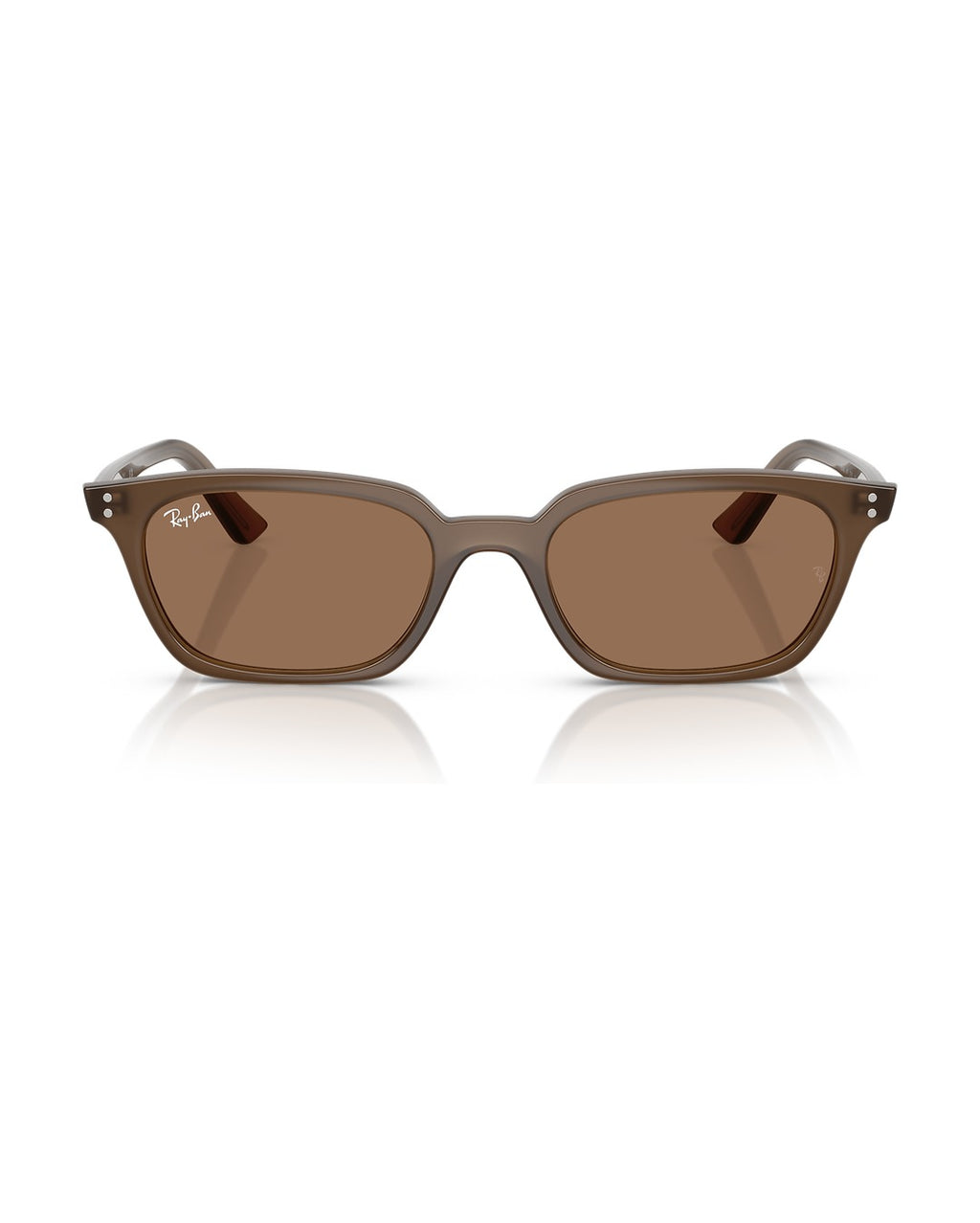 Zaya Sunglasses - Transparent Brown/Dark Brown - Ray-Ban