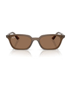 Zaya Sunglasses - Transparent Brown/Dark Brown - Ray-Ban