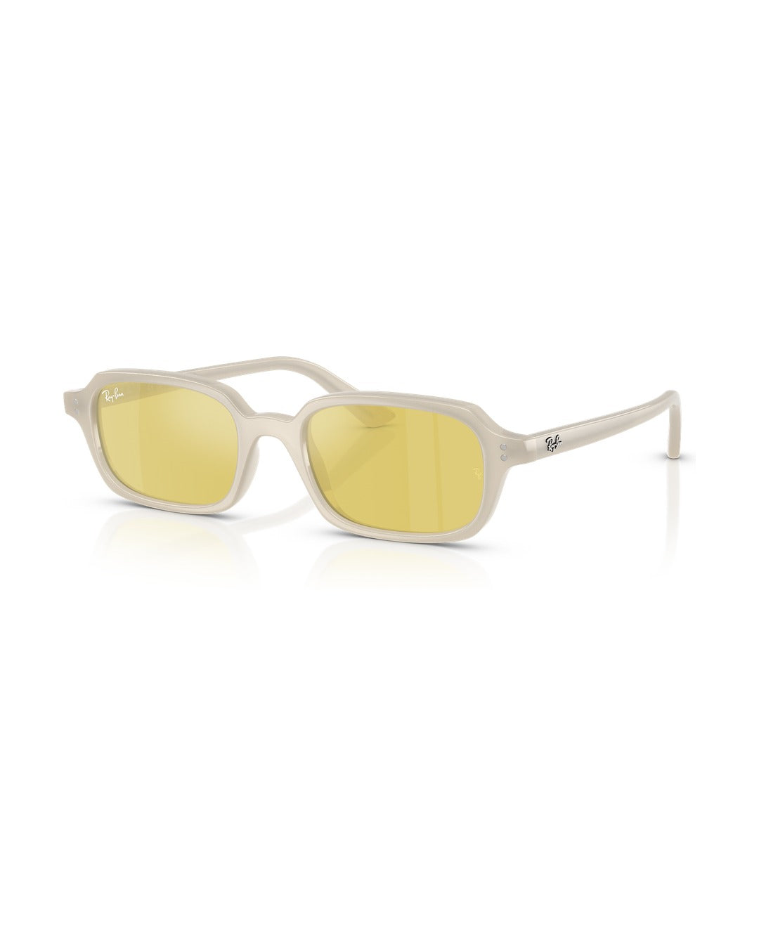 Zuri Sunglasses - Cloudy Warm White/Yellow Mirror Flash Gold - Ray-Ban