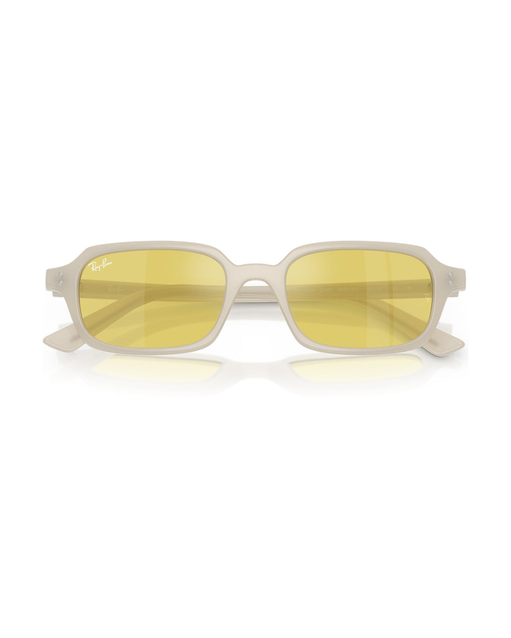 Zuri Sunglasses - Cloudy Warm White/Yellow Mirror Flash Gold - Ray-Ban