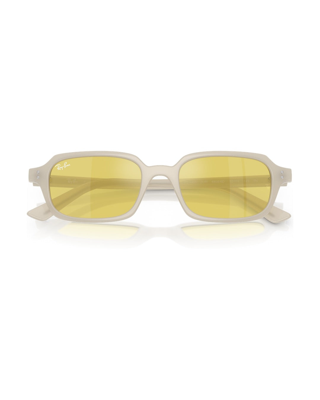 Zuri Sunglasses - Cloudy Warm White/Yellow Mirror Flash Gold - Ray-Ban