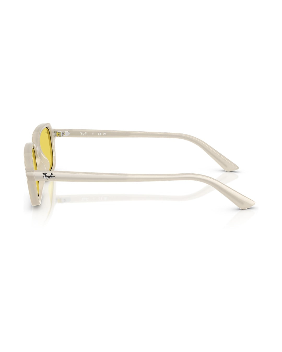 Zuri Sunglasses - Cloudy Warm White/Yellow Mirror Flash Gold - Ray-Ban