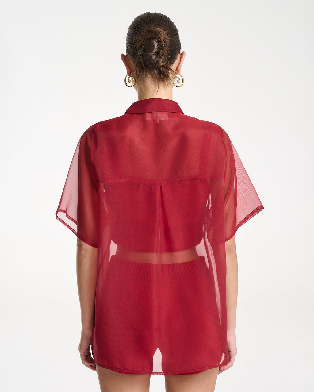 Romeo Shirt - Carmine Red