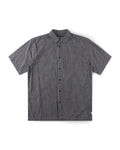 Reynolds Stripe Short Sleeve Shirt - Worn Black - Former