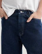 Riley Jeans - Indigo Denim by Kowtow - view 6