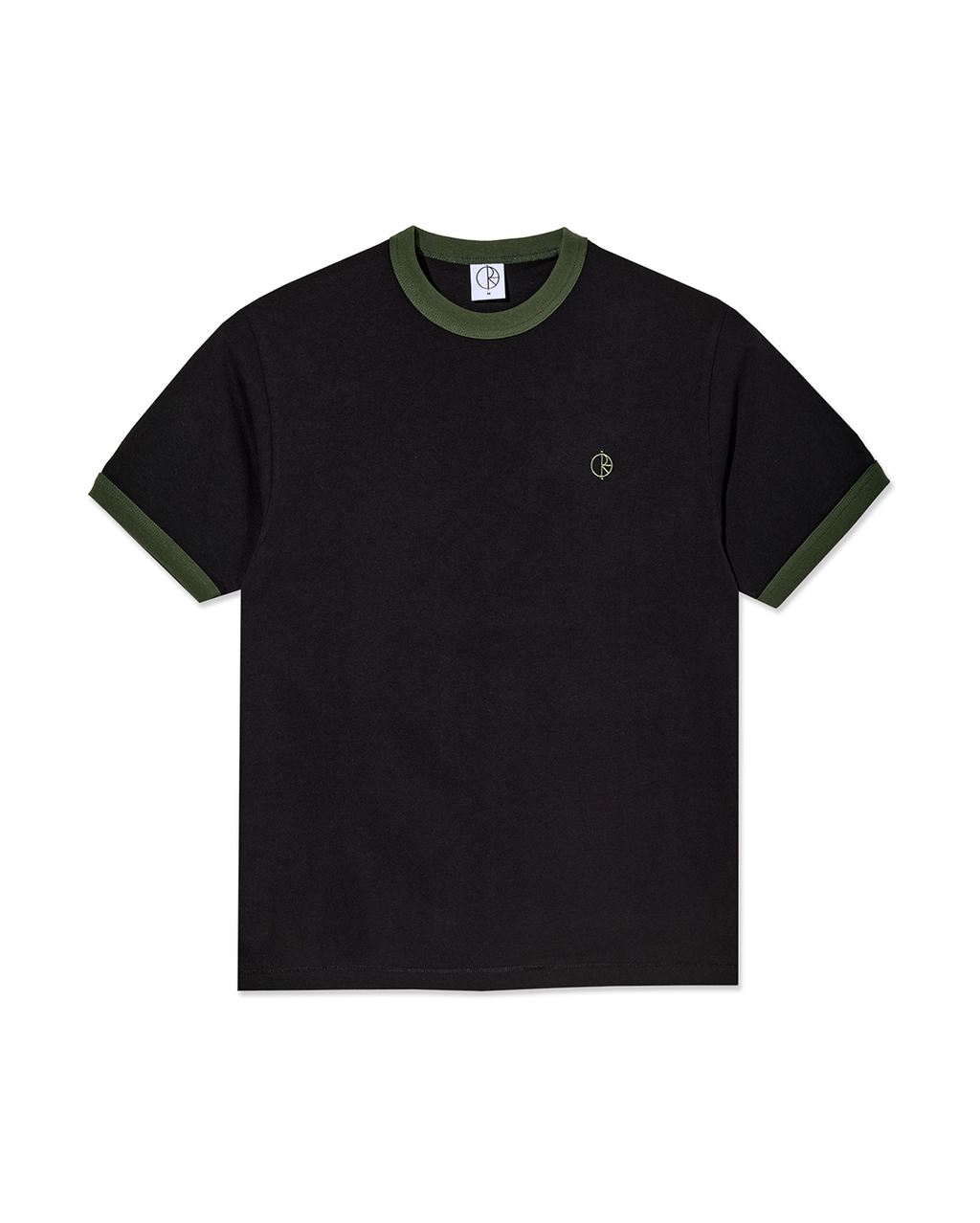 Ringer Tee - Black/Uniform Green 1