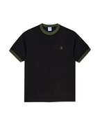 Ringer Tee - Black/Uniform Green 1