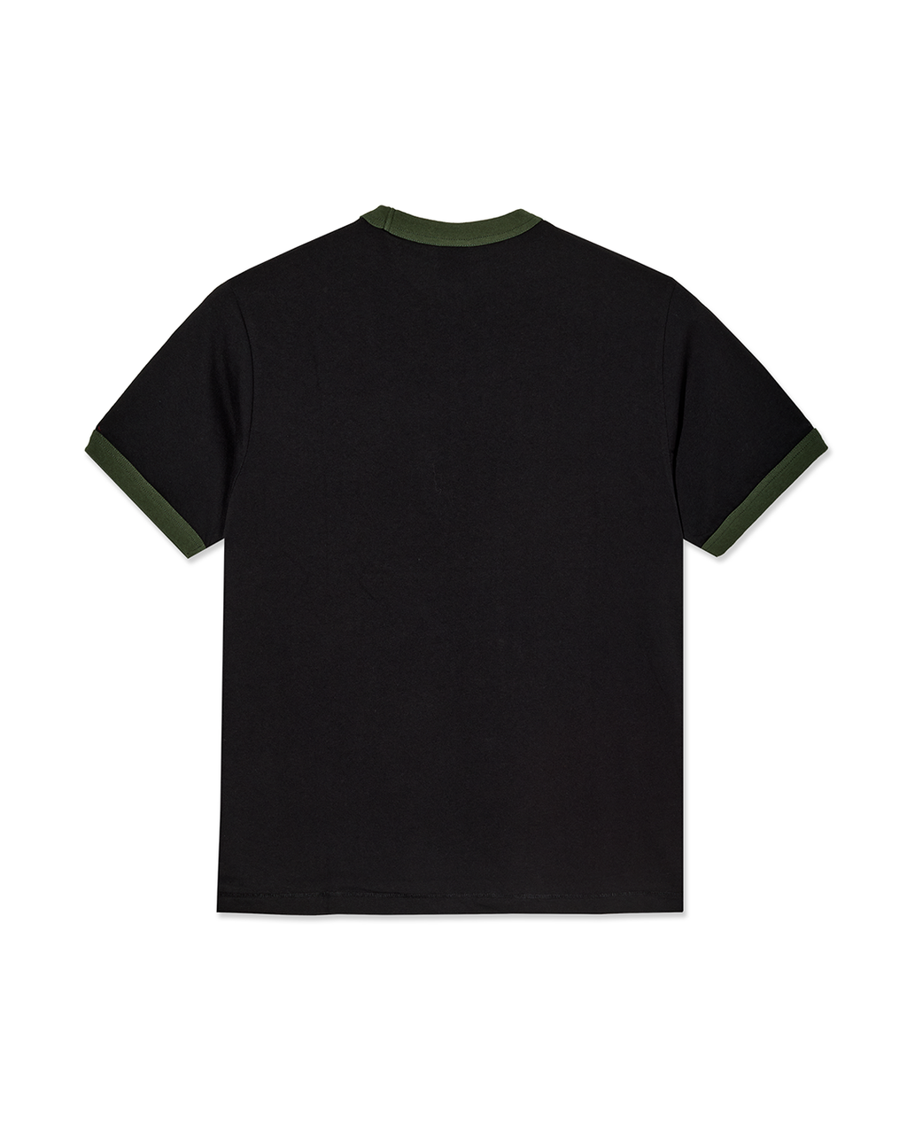 Ringer Tee - Black/Uniform Green 2