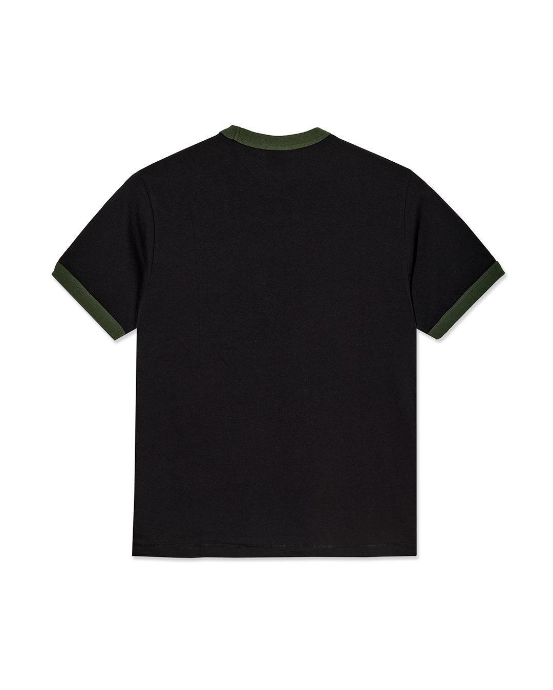 Ringer Tee - Black/Uniform Green 2