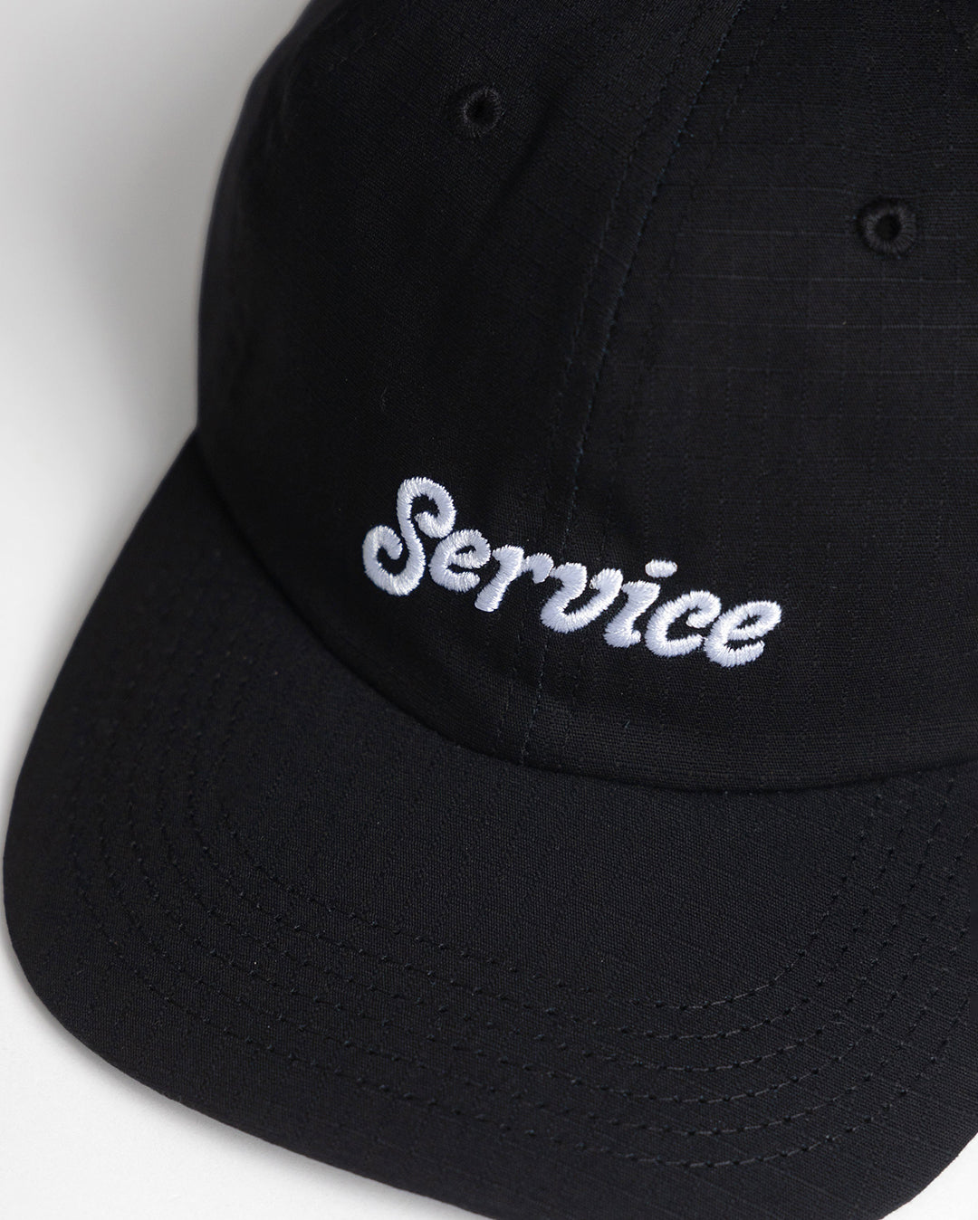 Ripstop Service Cap - Black - Service Works