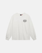 Roar Ls Tee - White - Deus Ex Machina